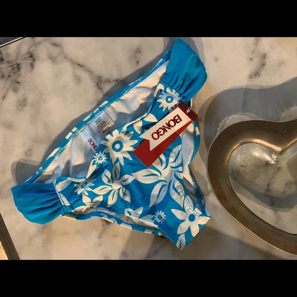 Bingo floral bikini bottoms NWT